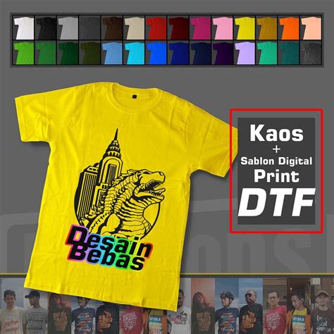 sablon kaos print.